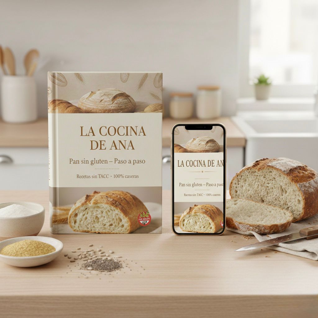 Cocina SIN TACC 🍞 + 200 recetas + 6 bonus de REGALO 🎁🎁🎁